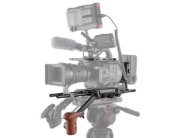 SmallRig 2045C, Asennuslevy, musta, Alumiini, Vaahto, Puu, 2,24 kg, 70 mm, 145 mm