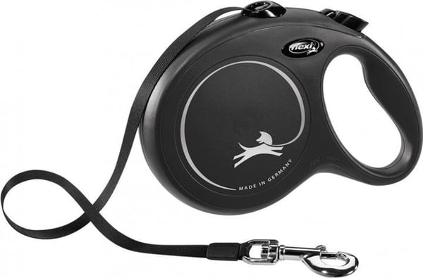 flexi New Classic bånd L, 5M, 50KG, sort