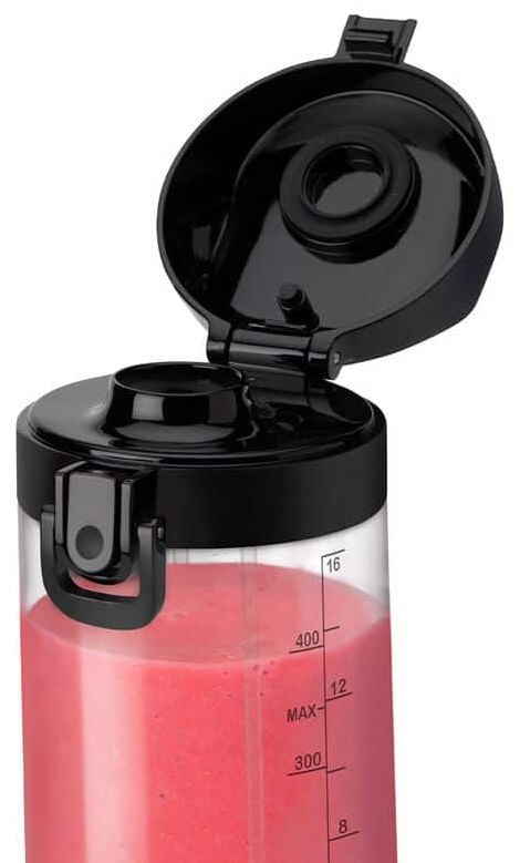 NutriBullet NBP003B, Bærbar blender, 0,475 l, Pulsfunksjon, Isknusing, 0,4237 m, Svart