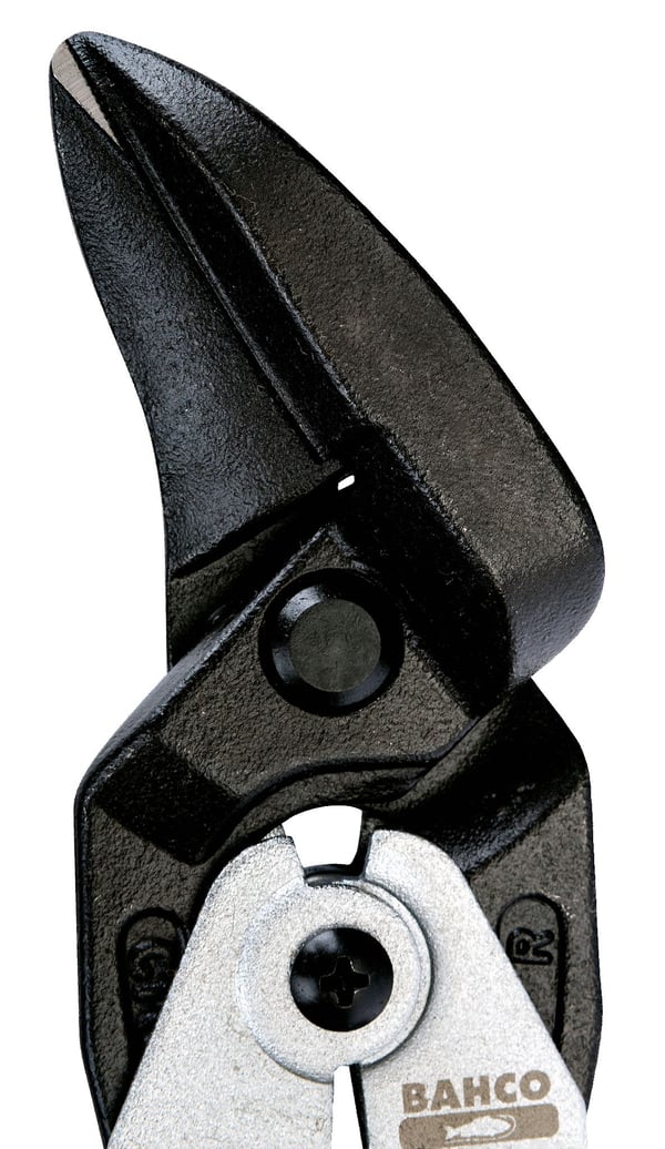 Bahco Painotettu peltisakset, oikeakätinen, pitkä leikkaus max 1,8mm