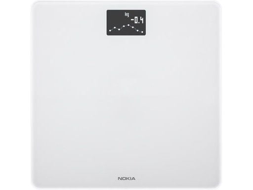 Withings Body / White, Sähkökäyttöinen henkilövaaka, 180 kg, 100 g, Valkoinen, 5 kg, kg, lb, ST