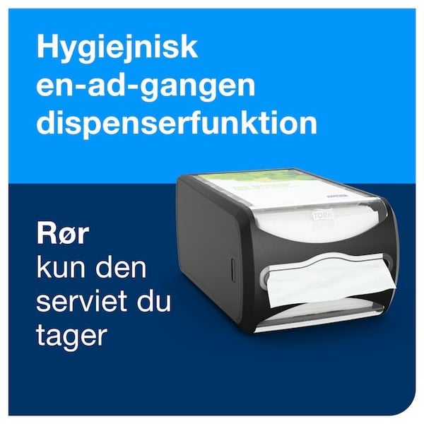 Lautasliina-annostelija Tork Xpressnap® Fit - tiskille