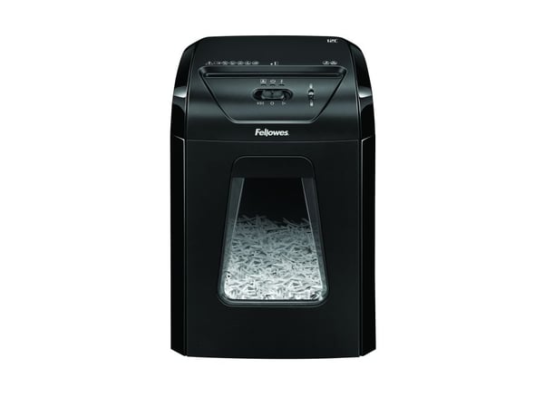 Fellowes Powershred 12C, Ristiinleikkaava, 22,5 cm, 4 x 40 mm, 19 L, 255 arkkia, 2000 mm/min