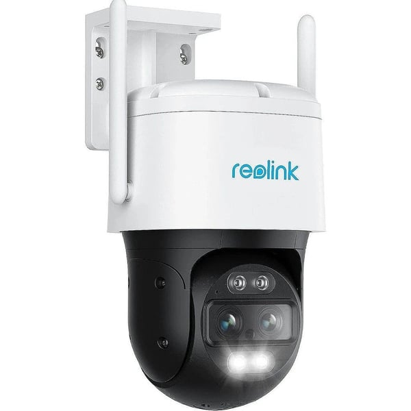 Reolink Trackmix Series - Nettverksovervåkingskamera - PTZ - lite tårn - utendørs - vanntett - farge (Dag og natt) - 2 x 8 MP - 3840 x 2160 - 4K - ...