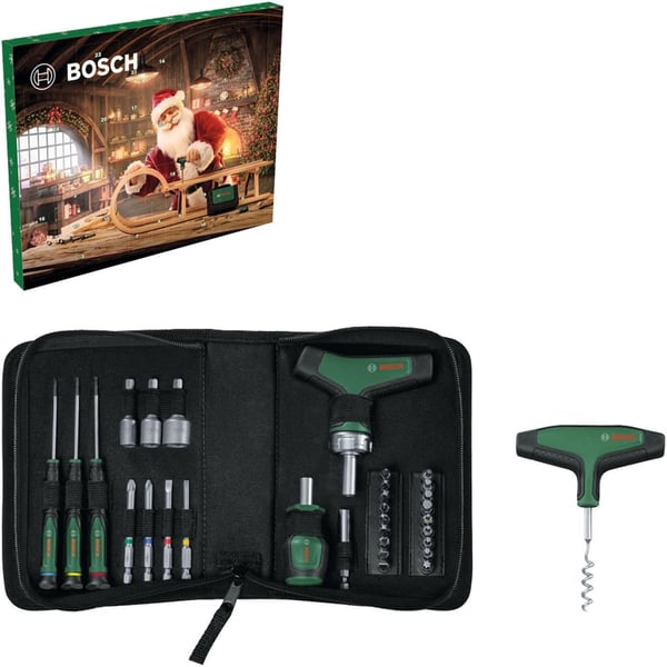Bosch DIY håndverktøy adventskalender - 24 dører