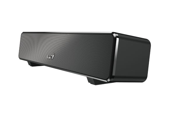 Genius USB SoundBar 100, 2.0 kanaler, 6 W, 6 W, 3 O, 5,08 cm (2"), Svart