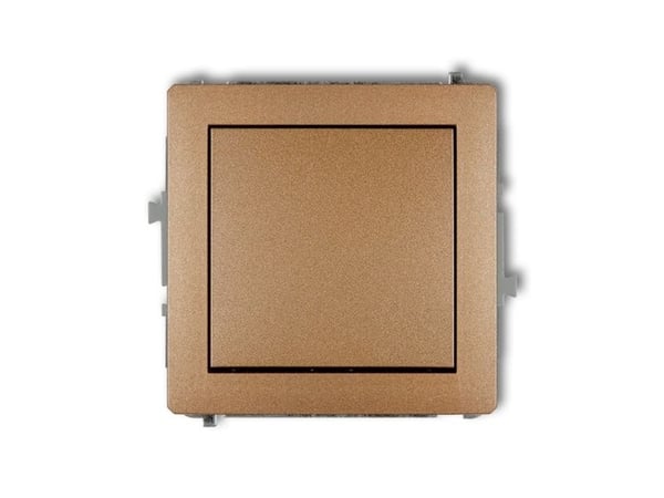 Karlik 8DWP-1, tasokytkin, kultainen, IP20, IP44, 250 V, 10 A