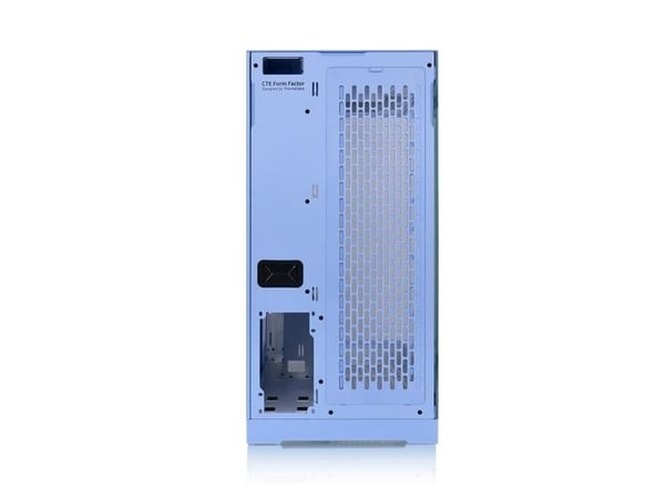 Thermaltake CTE E600 MX - Mid tower - utökad ATX - genomskinlig sidopanel (härdat glas) - ingen strömförsörjning (PS/2) - hortensia blå - USB/ljud