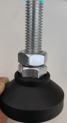 Vivolink VLFSFEETM12, Jalat, Musta, Metallinen, VLFS70120, 500 g, 5 kg