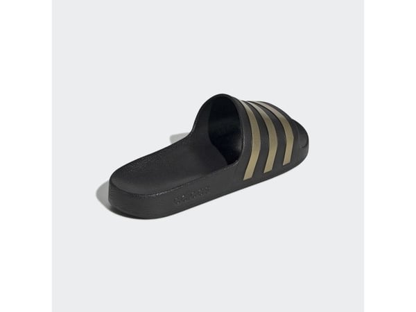 Adidas EG1758, Unisex, Voksen, Slipperser, Sort, Gold, Monokromatisk