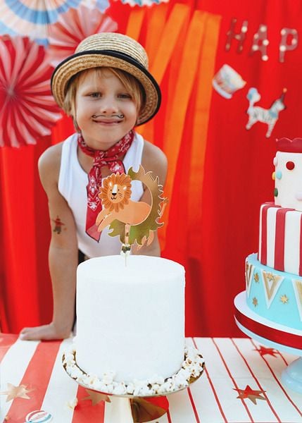 PartyDeco KPT77, Kake, Flerfarget, Papir