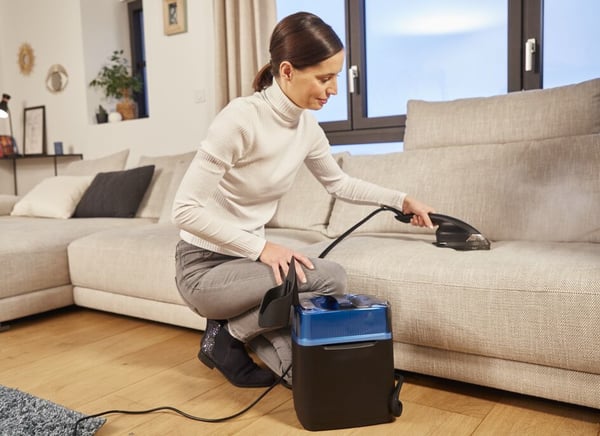 Tefal Cube UT2020, Håndholdt, 1,1 l, 1,17 min, Svart, Blå, 90 g/min, 200 g/min
