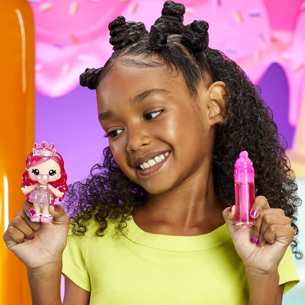 MGA Entertainment Yummiland Lipgloss Doll- Bianca Bubblegum, Minidukke, Flicka, 4 År, Dreng/Pige, Flerfarvet