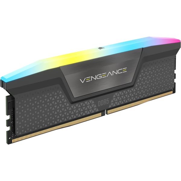 CORSAIR Vengeance RGB - DDR5 - sats - 64 GB: 4 x 16 GB - DIMM 288-pin - 6000 MHz / PC5-48000 - CL36 - 1.35 V - ej buffrad - svart