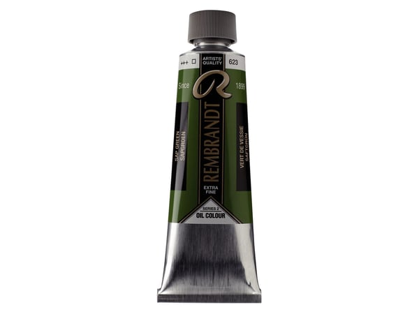 Rembrandt oljemaling tube Sap Green 623