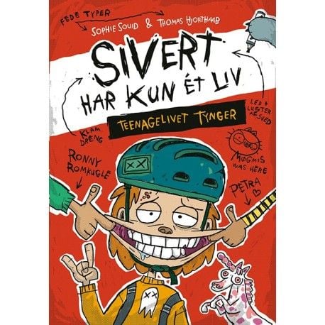 Sivert har bara ett liv: tonårslivet tynger | Sophie Souid | Språk: Danska