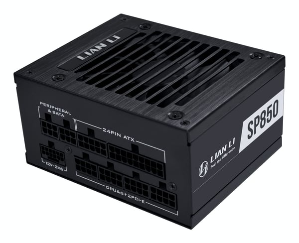 Lian Li SP850 V2 Gold virtalähde 850 W 80 PLUS Gold täysin modulaarinen musta