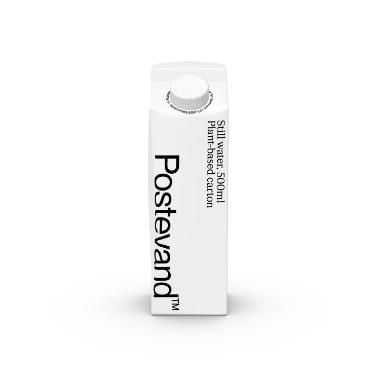 Juomavesi Postevand™ 0,5 l pahvilaatikossa kierrekorkilla - (24 kpl x 0,5 l)