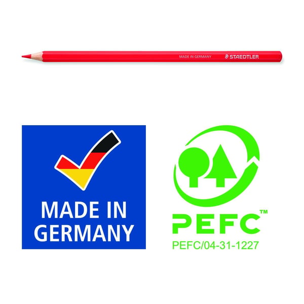 Staedtler 146C, Soft (myk), Flerfarget, 72 stykker