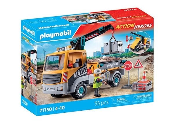 Playmobil Action 71750, Bomkran, 4 år, Flerfarget, Plast