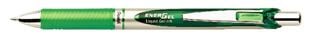 Pentel EnerGel Xm, Uttrekkbar gelépenn, Grønn, Grønn, Sølv, Plast, Gummi, 0,35 mm, Rund