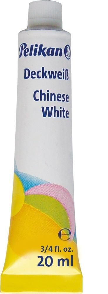 Pelikan 732/7 - Färg - Kinesiskt vit - ogenomskinlig - 20 ml