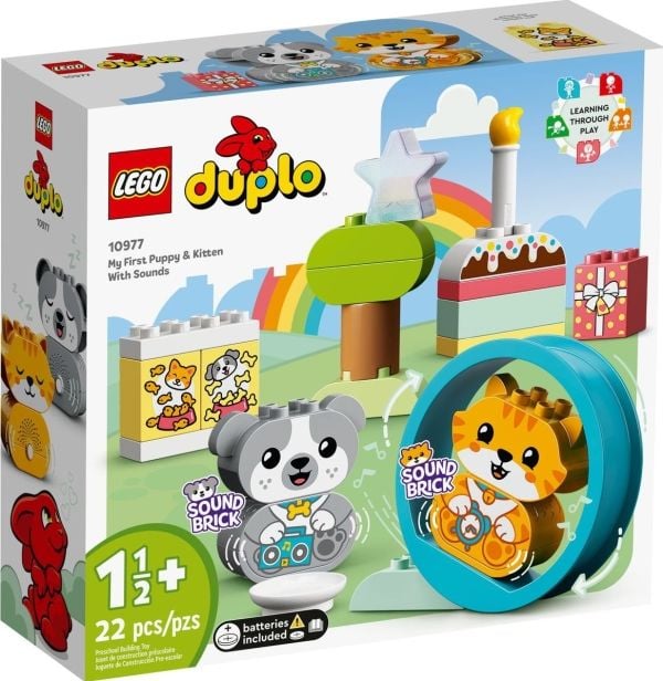 LEGO DUPLO My First 10977 Min første valp og kattunge med lyd