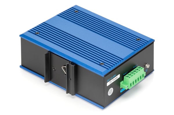 DIGITUS - Switch - industriell - ikke-styrt - 8 x 10/100/1000 + 2 x SFP - DIN-skinnemonterbar