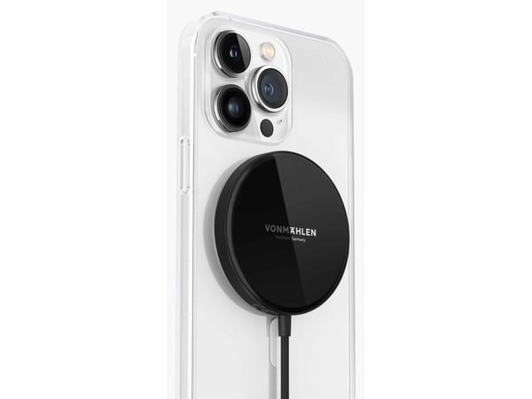 Vonmählen Aura Mini, Innendørs, USB, Trådløs lading, 1,5 m, Sort