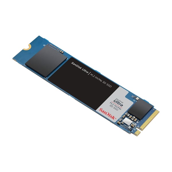 SanDisk Ultra 3D - SSD - 1 TB - intern - M.2 2280 - PCIe 3.0 x4 (NVMe)