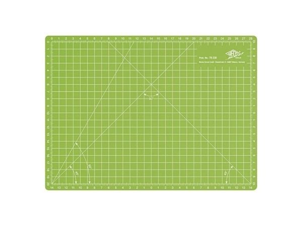 WEDO leikkuu- ja askartelualusta Comfortline, DIN A4, vihreä Mitat: (L)300 x (S)220 mm, ihanteellinen DIN A4-formaatille, - 1 kpl (79 230)