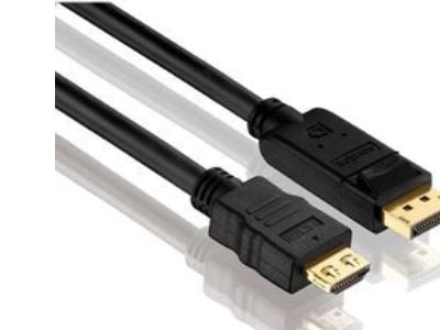 PureLink DisplayPort til HDMI-kabel - PureInstall 1,00m