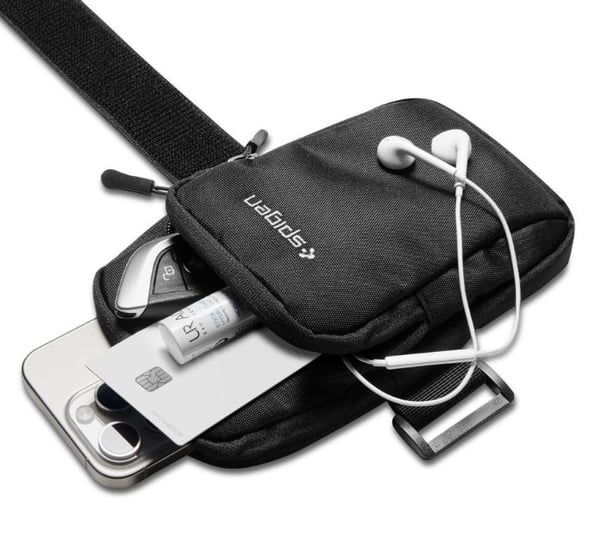Spigen AMP04617, Armbands skydd, Universal, 17,5 cm (6.9"), Svart