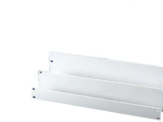TRITON Okrągły paneeli SCHROFF 19, 1 RU, 3 mm, Al, RAL 7021