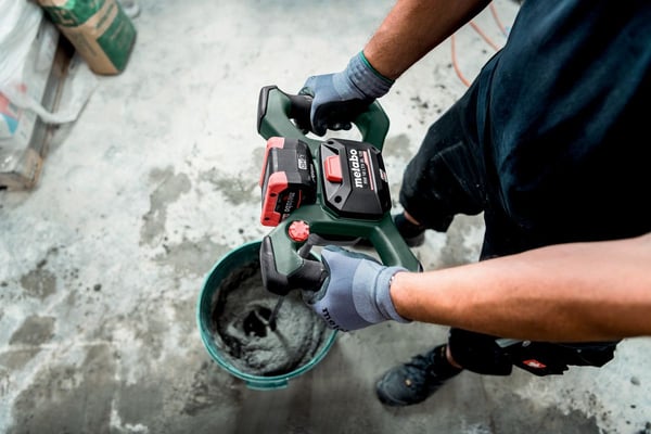 Metabo 601164850, Huhmare, musta, Vihreä, Satiini teräs, M14, Vaihe, Ergonominen, 89 dB