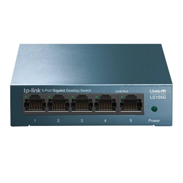 TP-Link LiteWave LS105G nätverksswitch 5-portars Gigabit Ethernet, ohanterad