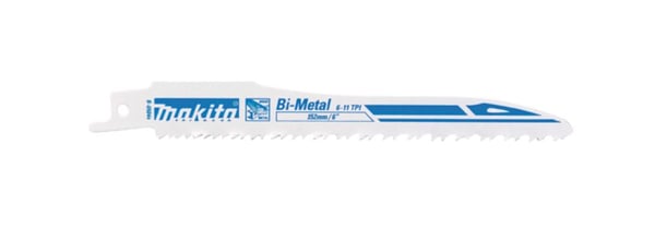Makita - Blad till tigersåg - 5 delar - längd: 152 mm - bredd: 18 mm - för Makita DJR183RT1J, DJR183Z, JR002GZ, JR3051TK, JR3070CT