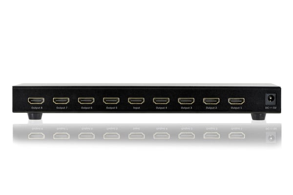 Digitus DS-43302, HDMI, 8x HDMI, 1920 x 1200 piksler, 225 MHz, 480i, 480p, 576i, 576p, 720p, 1080i, 1080p, DTS-HD, Dolby Digital, Dolby True