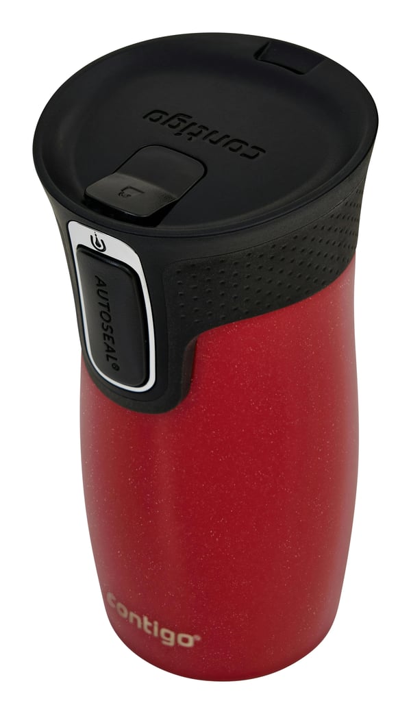 Contigo West Loop Mini lämpömuki 300ml - punainen metallinen