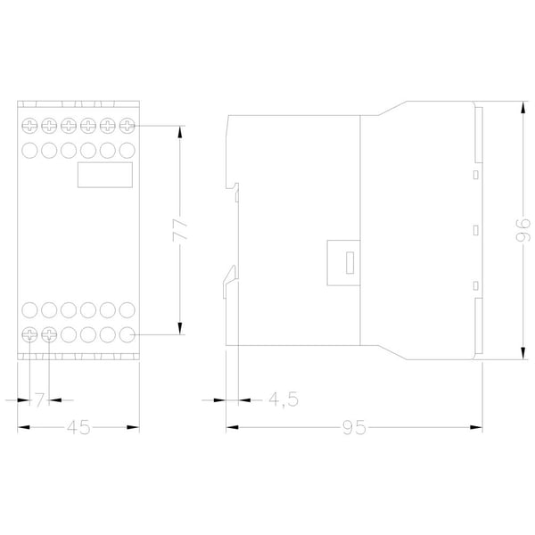 Siemens 3UF1900-1KB00, 54 mm, 102 mm, 112 mm, 180 g, 1 kpl
