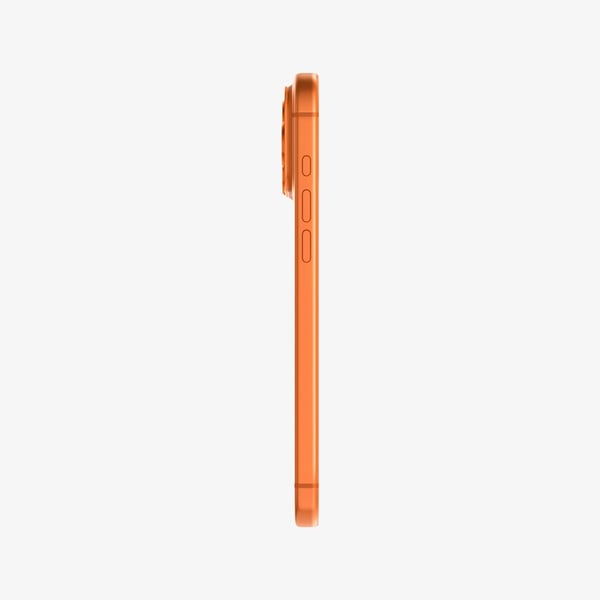 Spigen Optik Pro XL EZ Fit, Apple, iPhone 17 Pro Max, Støvresistent, Ripebestandig, Oransje, 2 stykker
