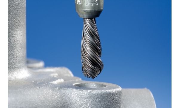 PFERD 43218003, Kopp stålbørste, 6 mm, 1 cm, 10000 RPM, 10 stykker