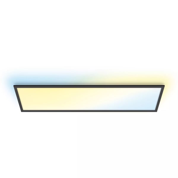 WiZ smart panellampe, svart, justerbar hvit, Wi-Fi, 30 x 120 cm
