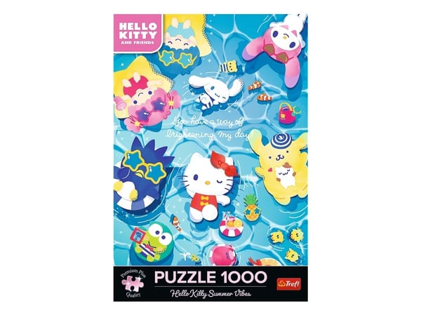 Trefl Puzzle Premium Plus Quality Hello Kitty Sommeravslapning 1000 stykker (12067)
