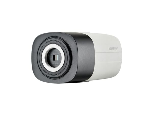 Hanwha HCB-6001, Videovalvontajärjestelmän turvakamera, Sisätila, Langallinen, Multi, Norsunluu, Laatikko