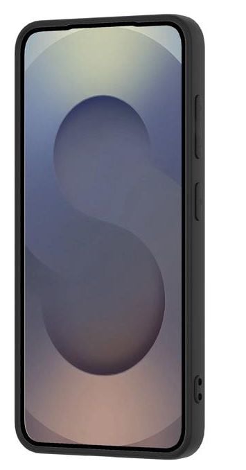 Crong CRGCOLRSGS25PBLK, deksel, Samsung, Galaxy S25+, 17 cm (6,7"), sort