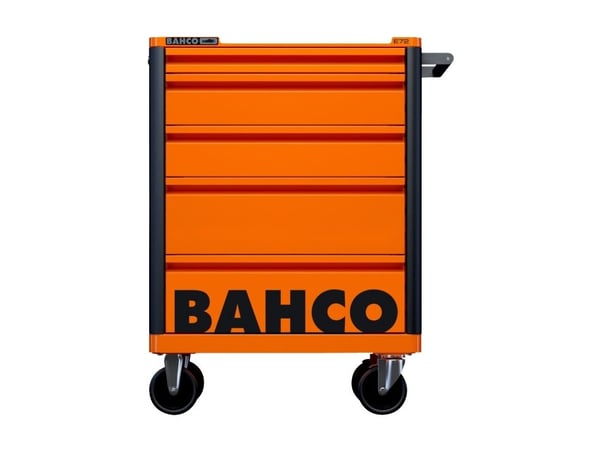 Bahco E72 1472K5BLACK työkaluvaunu 26" 5 vetolaatikkoa, musta
