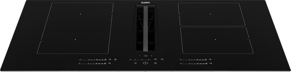 Beko HIXI 84700 UF, Musta, Kiinteä, 80 cm, Keittoalueinduktioliesi, Lasi, 4 alue(tta)