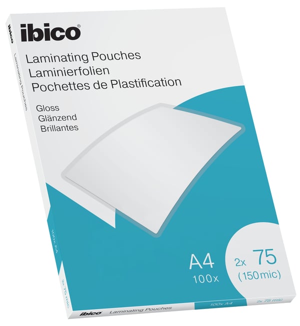 Ibico 627316, A4, Läpinäkyvä, 216 mm, 303 mm, 100 kpl