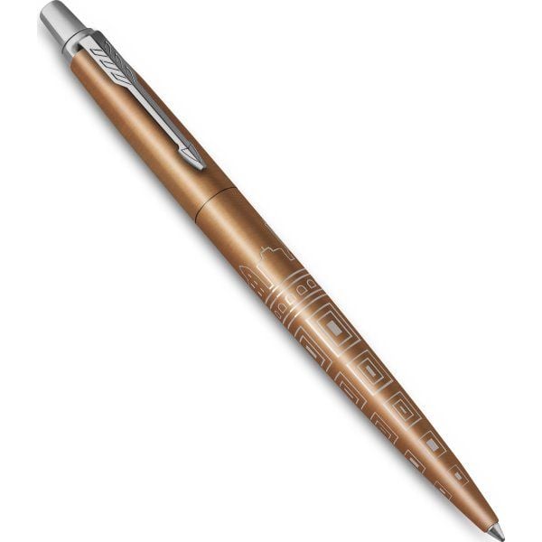 Parker 2198197, Klips, Uttrykkbar kulepenn med hengefeste, Blå, 1 stykker, Medium